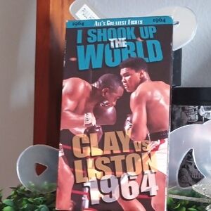 Clay vs Liston 1964 Boxing Vhs